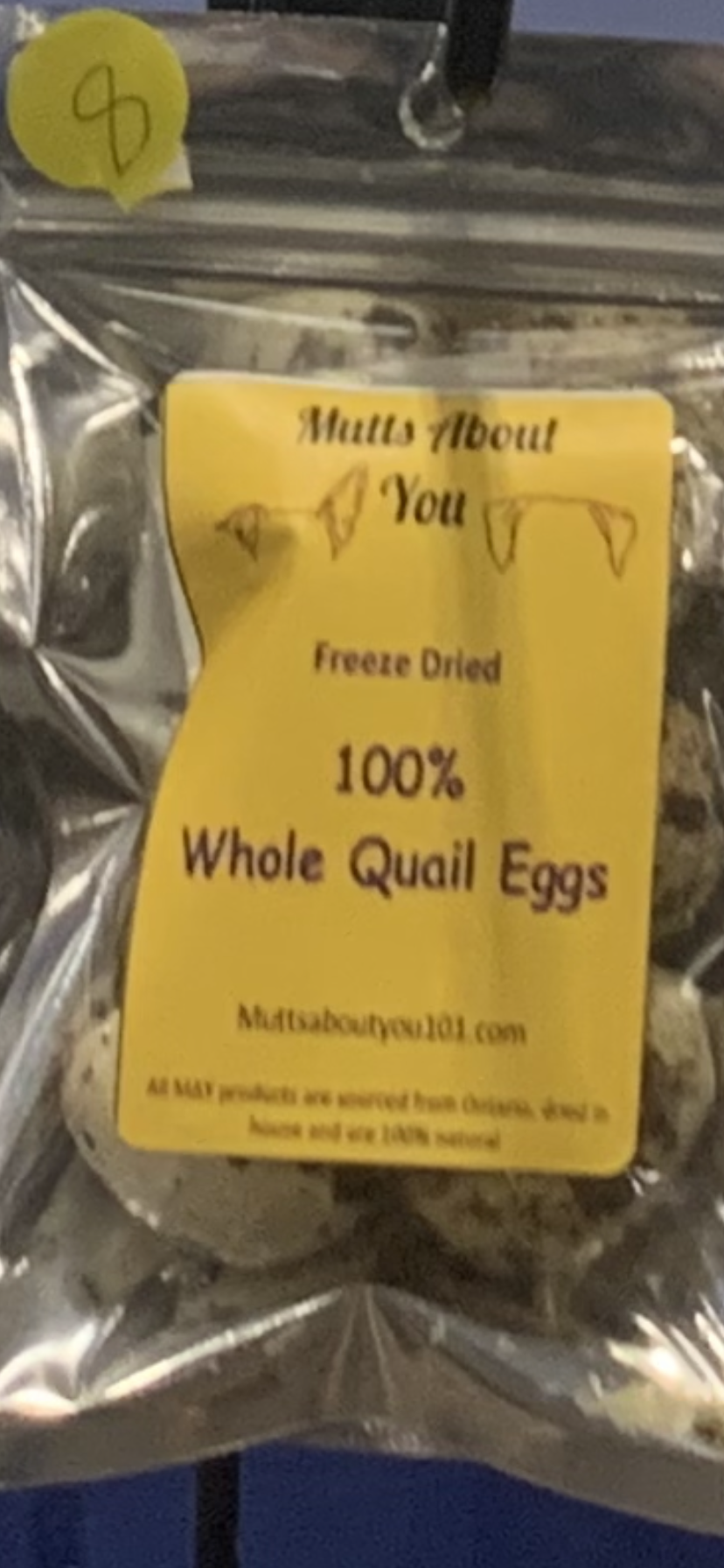 Freeze Dried Quail egg Topper