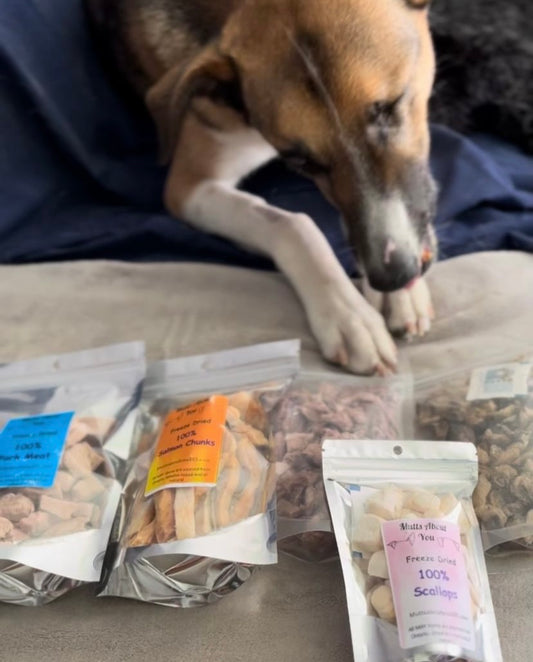 Freeze Dried Salmon fries (chunks)