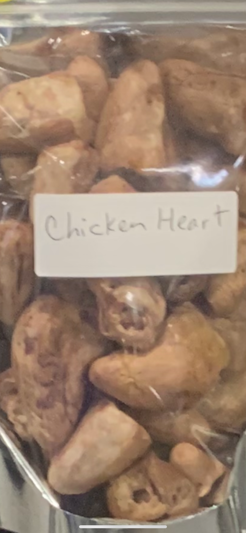 Freeze Dried Chicken Hearts