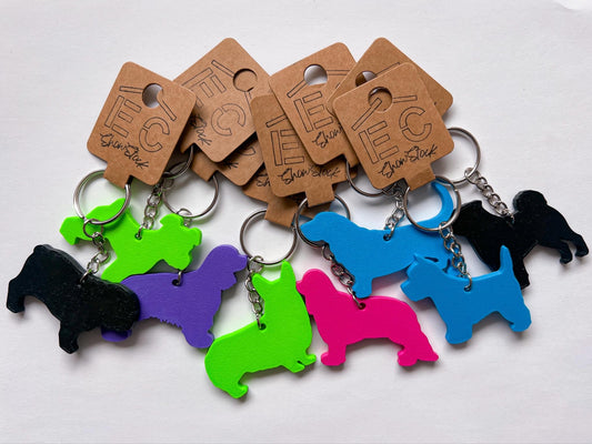 Dog Breed Keychains #3