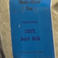 Freeze dried Goat Milk topper