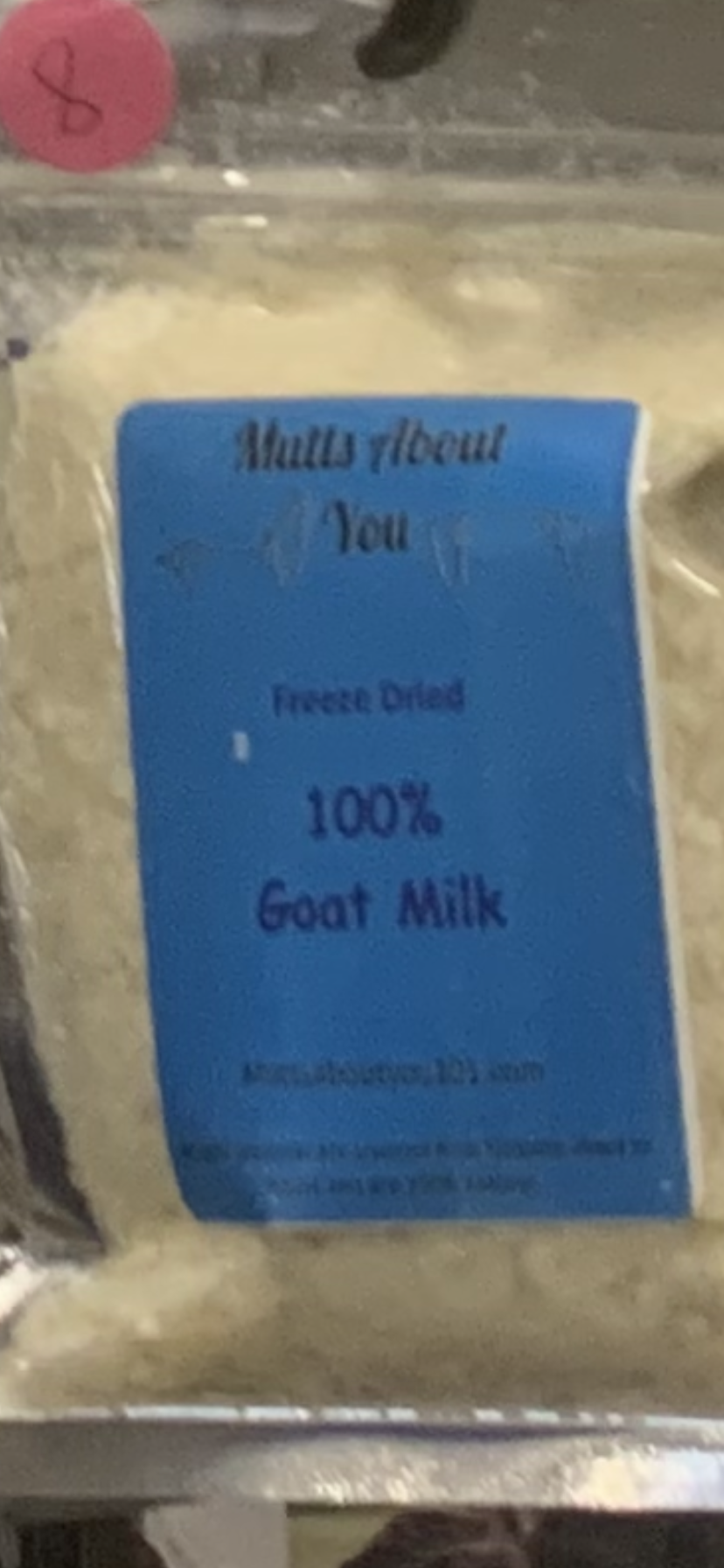 Freeze dried Goat Milk topper